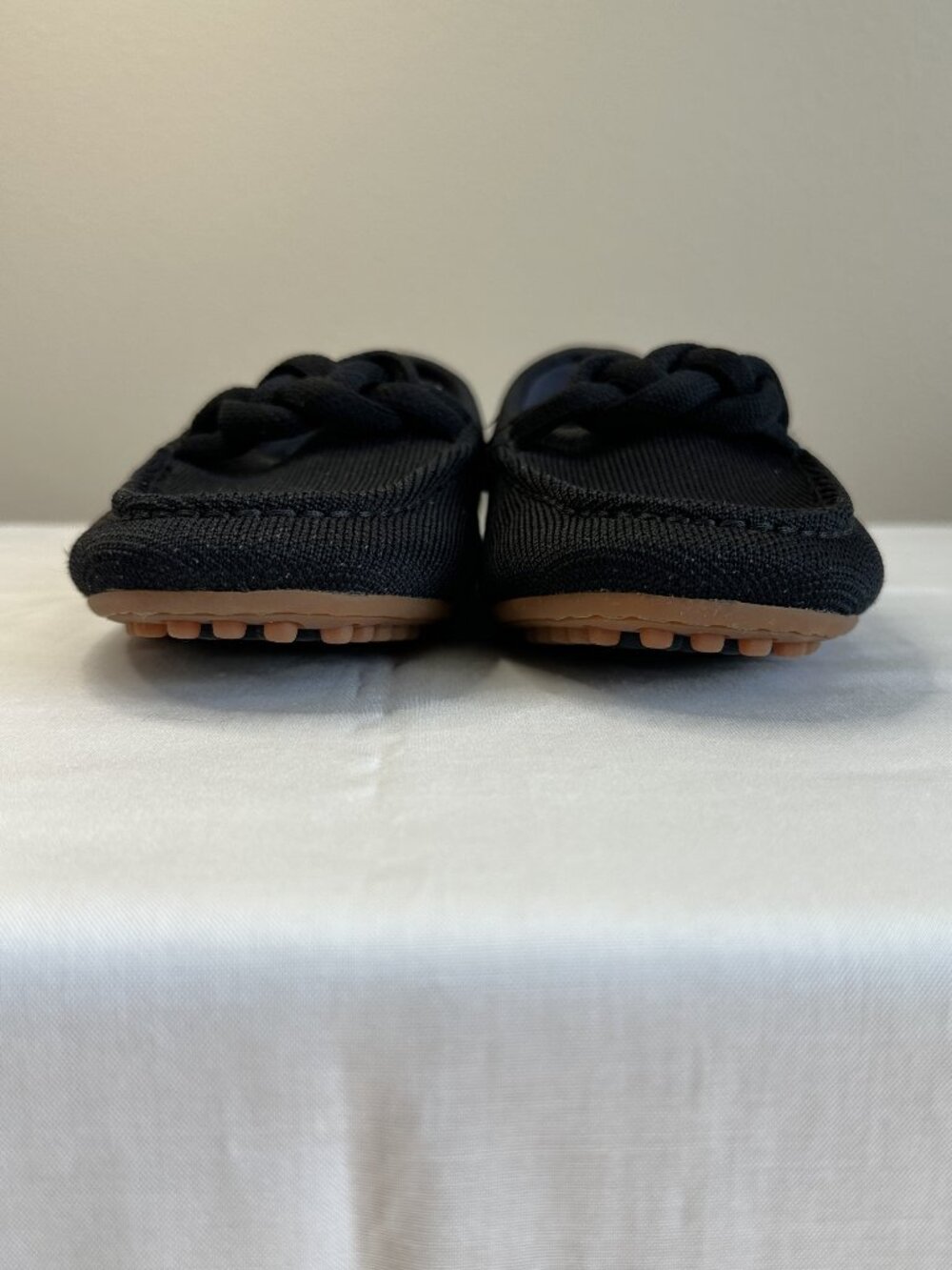 Rothy's The Braid Driver Loafer, 9, Black Minimalist Preppy - Picture 7 of 12